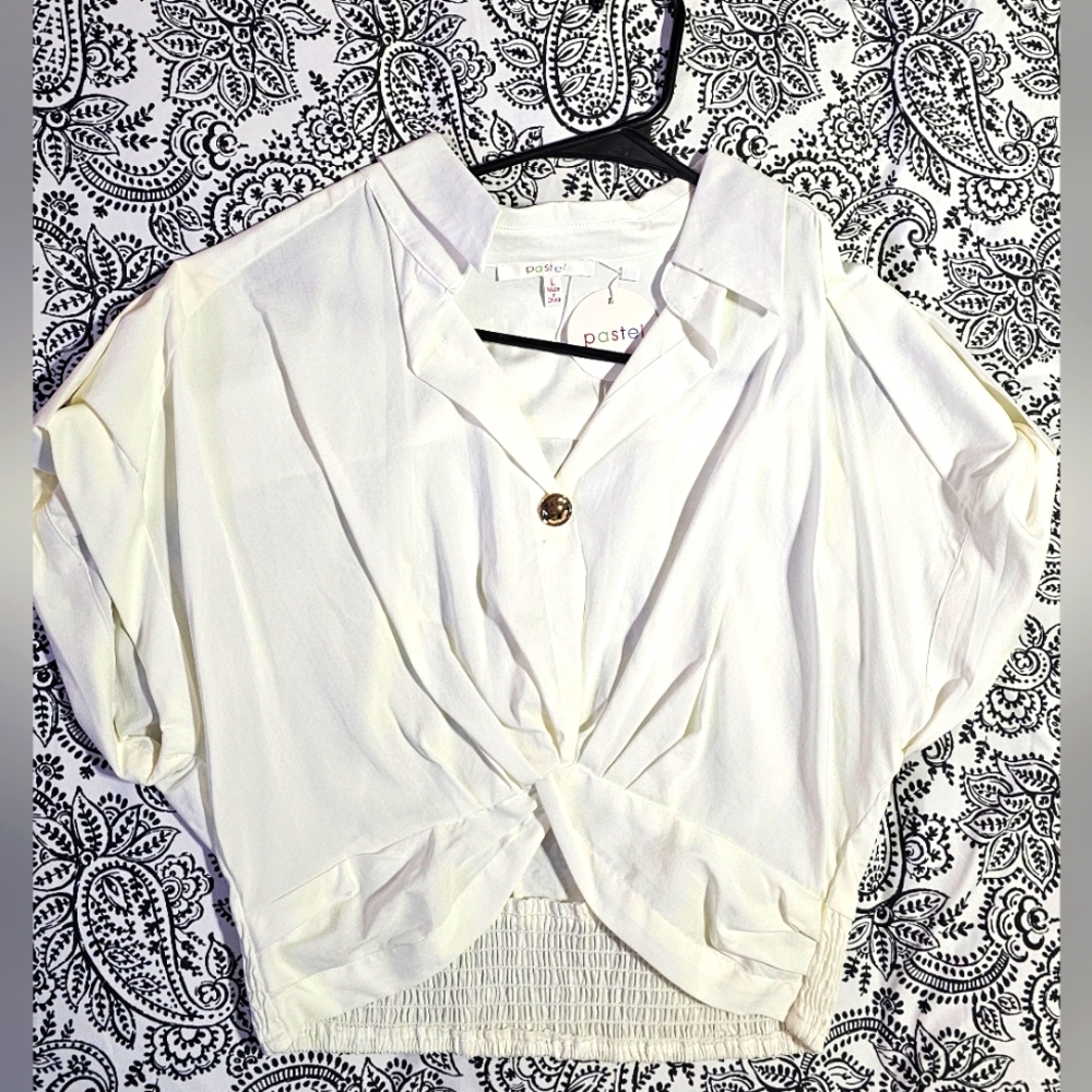 Short sleeve crop top
